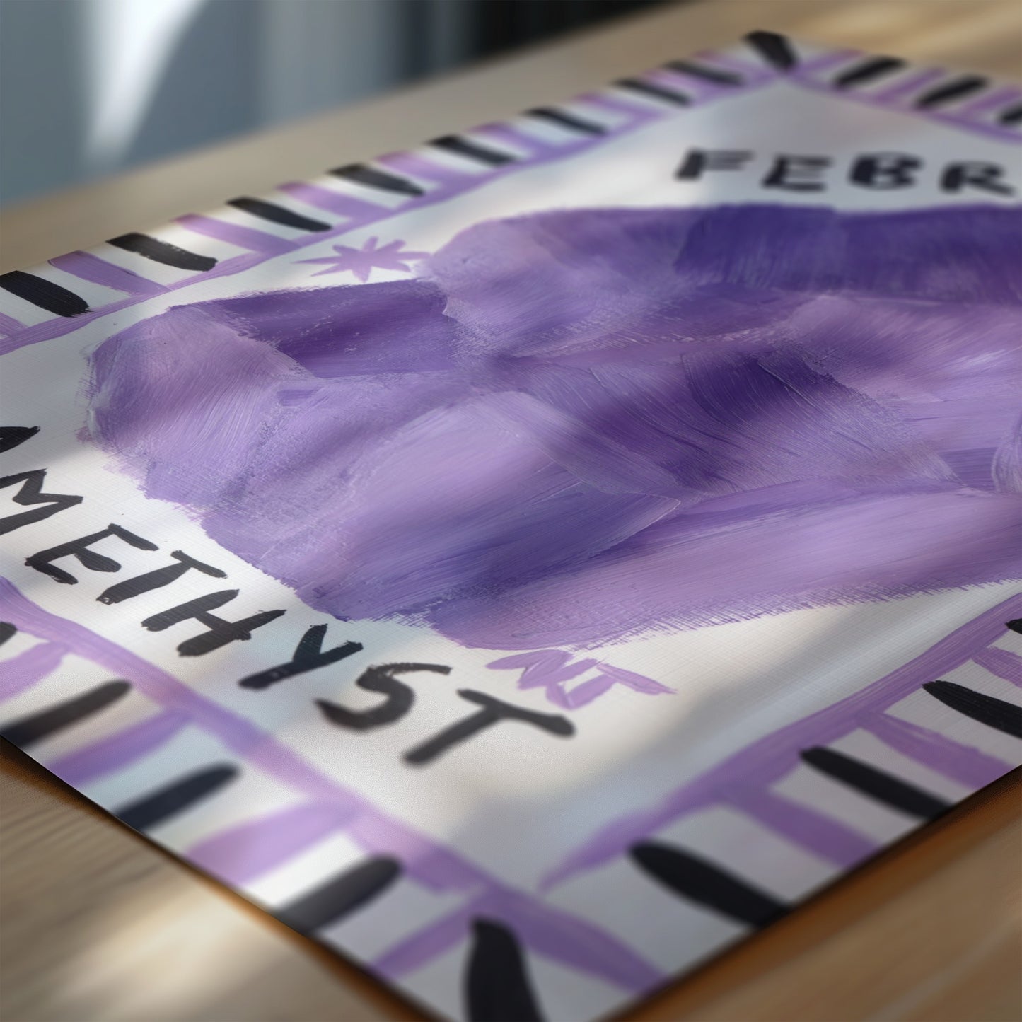 February Amethyst