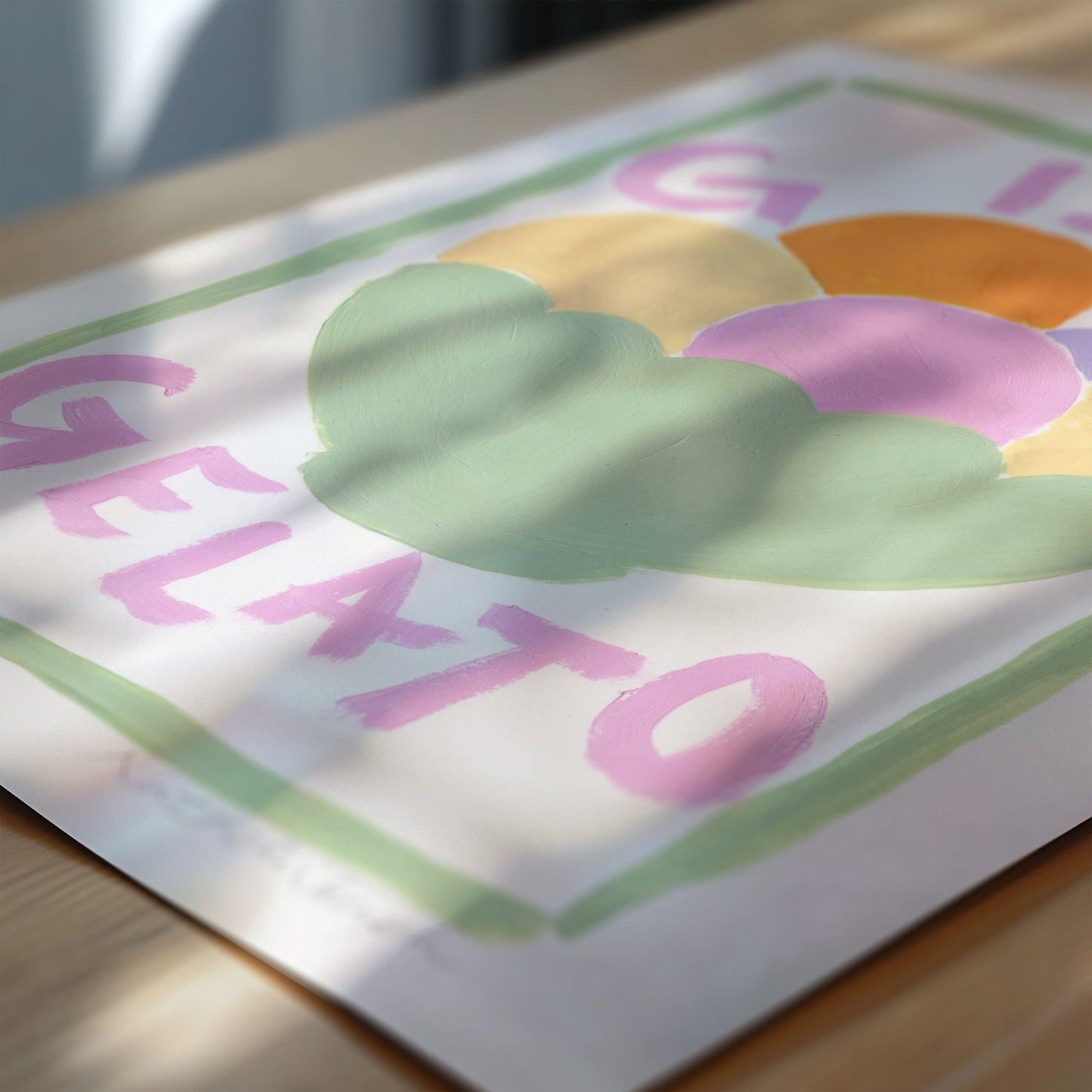 G is for Gelato