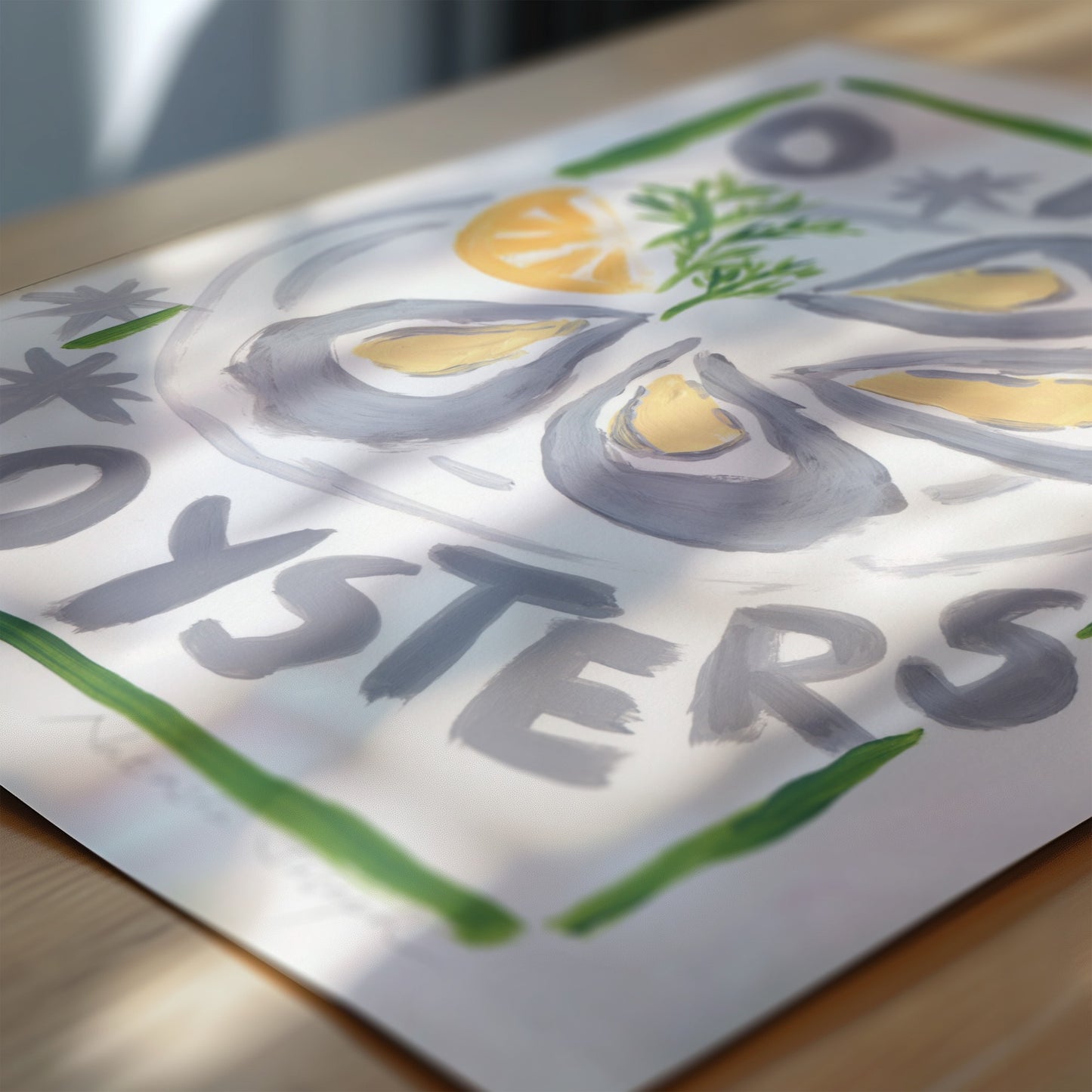 O is for Oysters