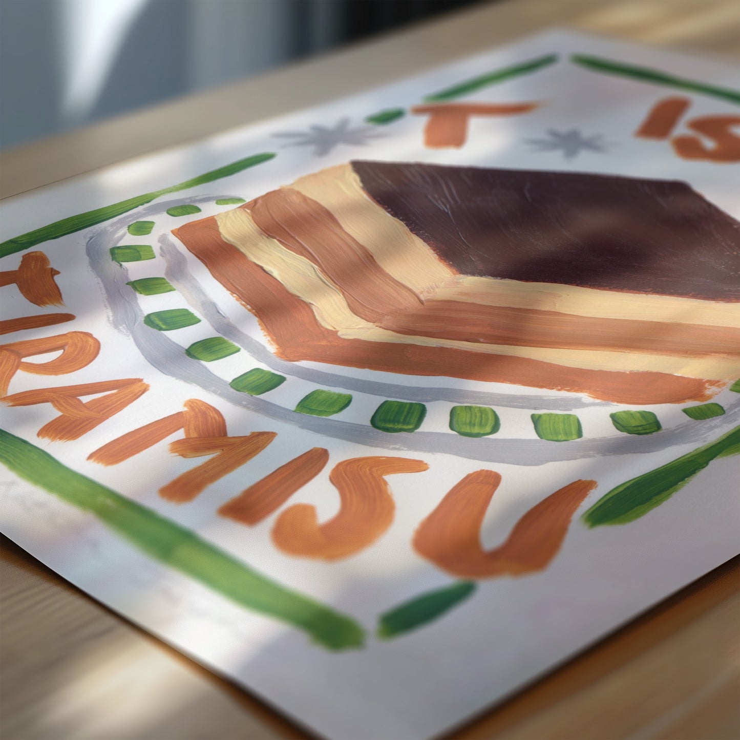 T is for Tiramisu