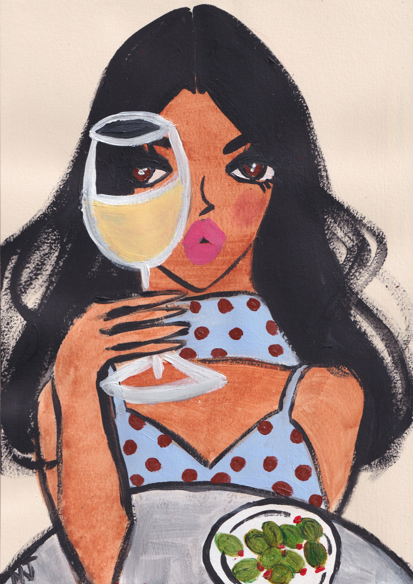 Polka Dot and Pinot Noir