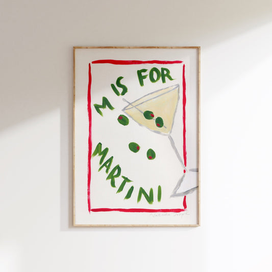 M is for Martini