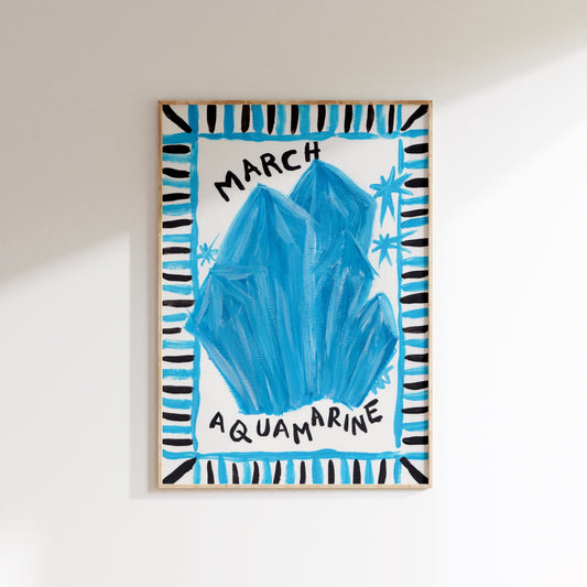 March Aquamarine