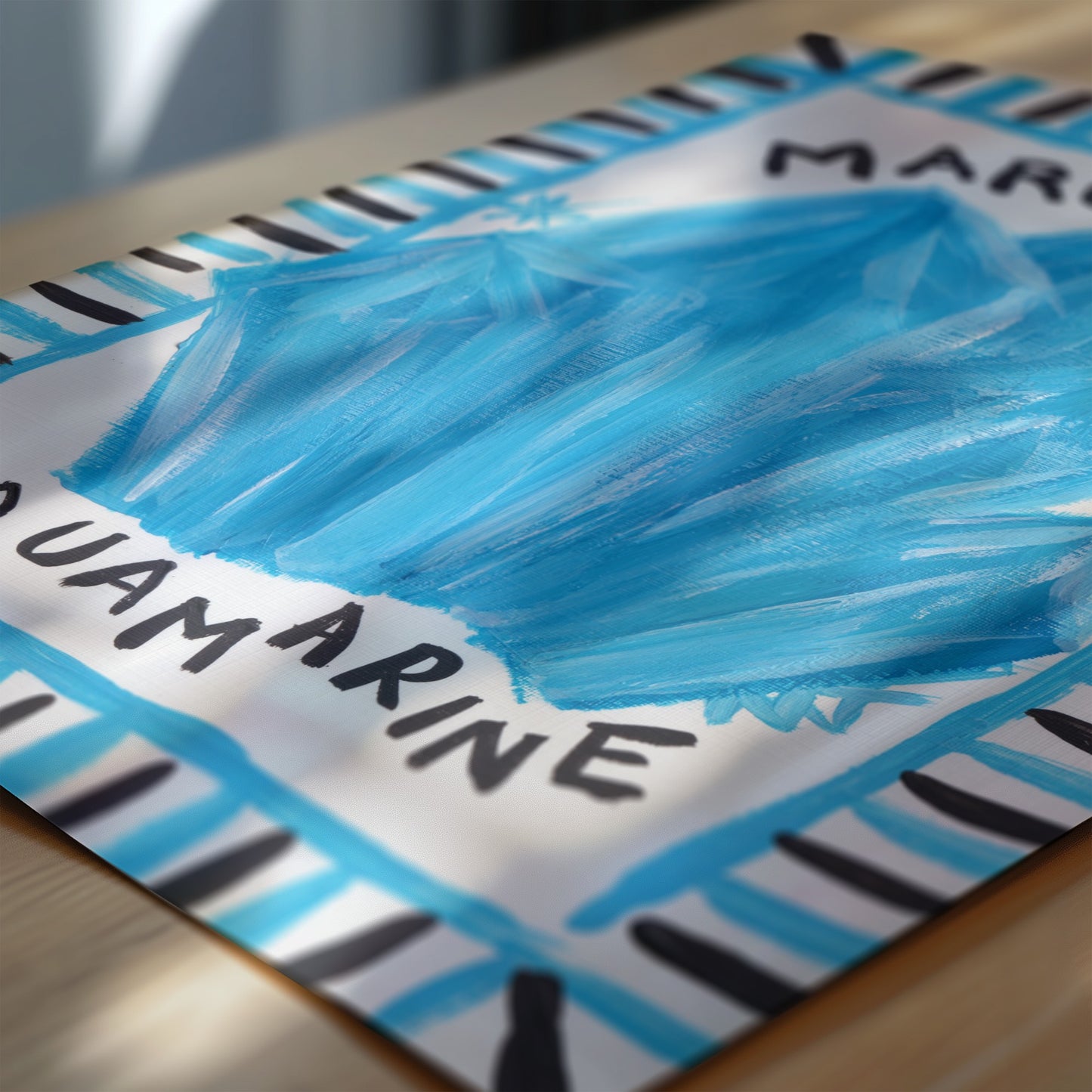 March Aquamarine