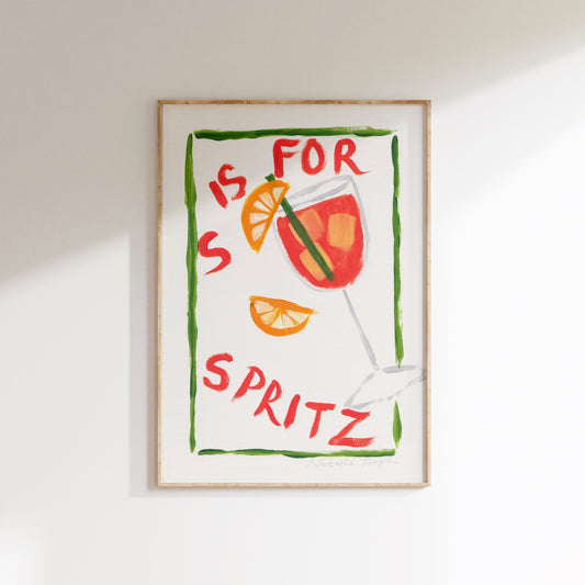 S is for Spritz