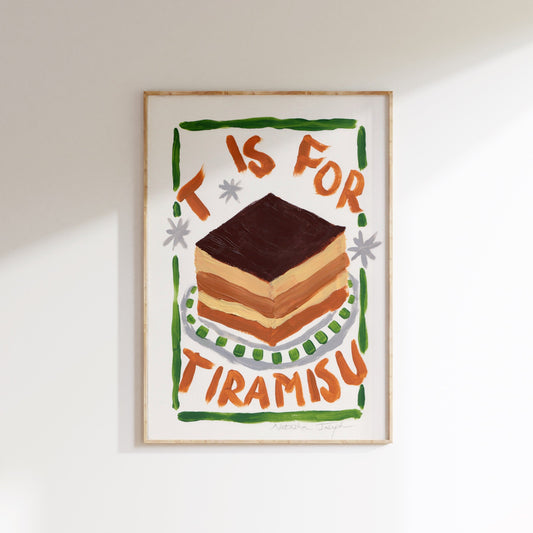 T is for Tiramisu